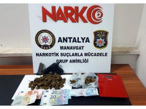 Manavgat'ta uyuşturucu operasyonu