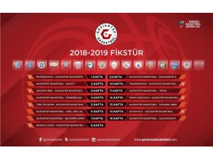 Gaziantep Basketbol’un yeni sezon fikstürü belli oldu