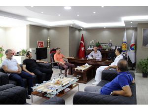Tuğ Amiral Manioğlu, Ereğli TSO’ya veda ziyareti