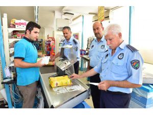 Kepez'de Etiket Denetimi