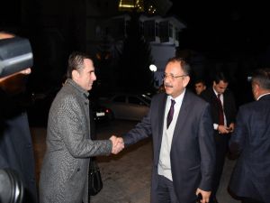 Çevre ve Şehircilik Bakanı Özhaseki Kızılcahamam’a geldi