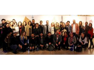 AÜ'de ekolojik baskı sergisi