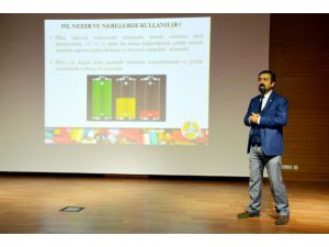 Öğretmenlere atık pil semineri