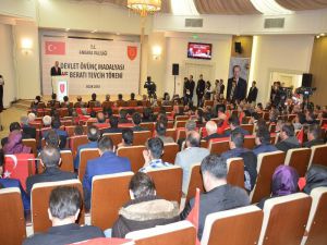 Şehit yakınları ve gazilere devlet övünç madalyası verildi