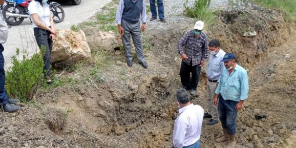Akseki Taşlıca’daki sulama sistemindeki arızaya hızlı müdahale