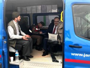 Jandarmanın Trafik Denetimlerine Vali Tutulmaz Da Katıldı