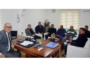Korkuteli Belediyespor'dan emniyete ziyaret