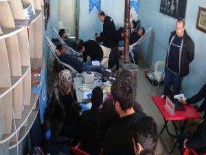 Ülkü Ocaklarından Mehmetçik İçin Kan Bağışı