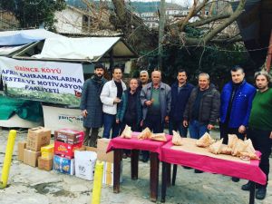 Şirince’den Zeytin Dalı Harekatı’na Destek