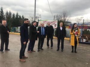 Bilecik heyeti, Kocaeli’nin atık tesislerini inceledi