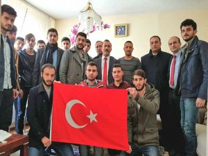Afrin Gazisi Akpunar’a Ziyaret