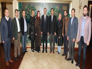 Başkan Köşker, Ak Parti Beylikbağı Mahalle Teşkilatını Ağırladı