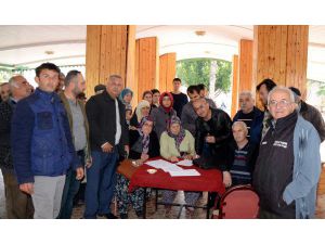 Toplulaştırmaya karşı imza kampanyası