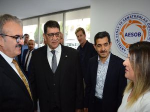 Vali Karaloğlu, Aesob Sicil Bürosunu İnceledi