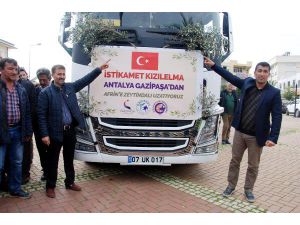 Gazipaşa'dan Mehmetçik için 26 tonluk sebze- meyve