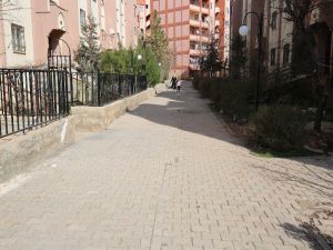 Eyyübiye’de Toki Sokakları Aydınlatıyor