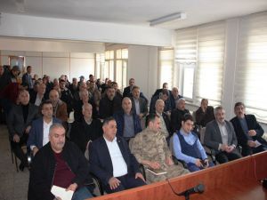 Arapgir’de Kamu Kurumlarıyla İstişare Toplantısı