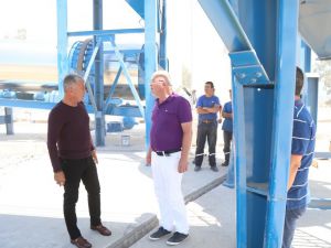 Manavgat Belediyesi’ne Yeni Asfalt Plent Tesisi