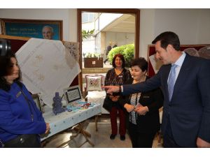 “Nakışın Sultanları Mehmetçik ile El Ele” sergisi açıldı