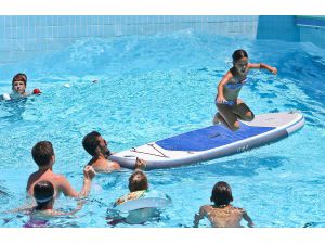 Antalya'da sıcak bunalttı, su parkları doldu