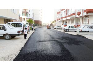 Pursaklar’da asfalt çalışması devam ediyor
