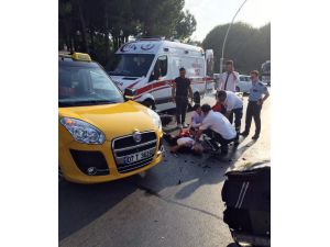 Serik'te kaza: 1 yaralı