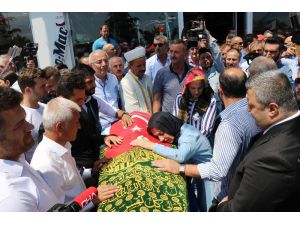 Kazada ölen İbrahim Özyer Samsun’da defnedildi