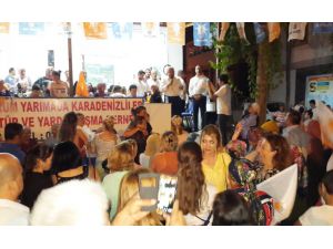 AK Parti Bodrum Konacık’ta sokak mitingi yaptı