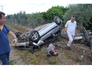 Kozan’da trafik kazası: 1 yaralı