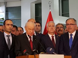 MHP Lideri Bahçeli: "Türk milleti MHP’yi kilit partisi yapmış"