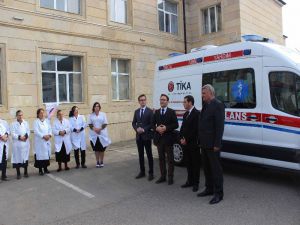 Azerbaycan’da acil tıbbi yardım altyapısına TİKA desteği