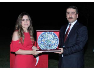 Serik'te hakim ve savcılara veda yemeği