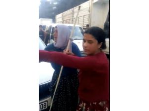 Polis video çekerek kavgayı ayırdı