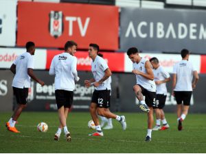 Beşiktaş’ta Sarpsborg maçı hazırlıklarını sürdürdü