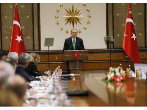 Cumhurbaşkanı Erdoğan’ın ABD’li şirket temsilcilerini kabulü sona erdi