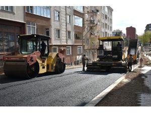 Çorlu’da Erdal İnönü Caddesi asfaltlandı