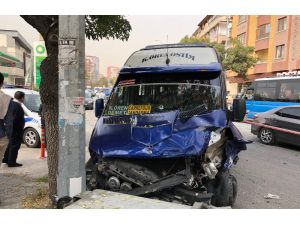 Başkent’te Dolmuş Kazası: 10 Yaralı