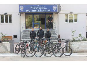 Erdek’te Bisiklet Hırsızı Yakalandı