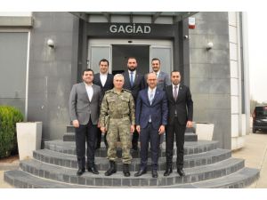 Tuğgeneral Atak’tan Gagiad Dernek Merkezine Ziyaret
