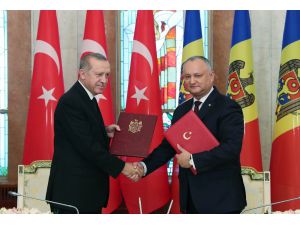 Moldova İle Türkiye Arasında Stratejik Ortaklık Açıklaması İmzalandı