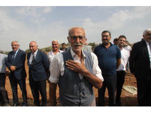 "Cavcav Dayı” Roketin Düşme Anını Bu Kez Protokol Üyelerine Anlattı