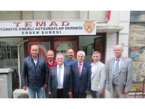 Kaymakam Çalık, Temad’ı Ziyaret Etti
