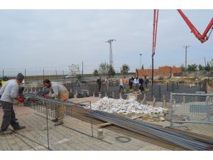 Cezaevleri Kampüsüne Yapılacak Caminin Temeli Törenle Atıldı