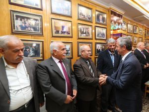 Tahmazoğlu, Muhtarlarla Bir Araya Geldi