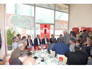 Başkan Polat Esnaflarla Bir Araya Gelmiş