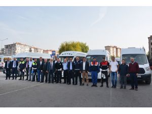 Öğrenci Servis Araçları Denetlendi