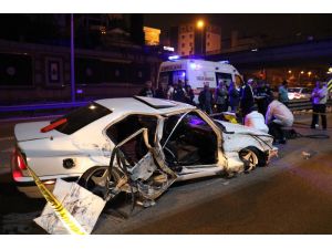 E-5’te Feci Kaza: 1 Ölü, 1 Yaralı