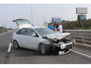 Ordu-samsun Sınırında Kaza: 3 Yaralı