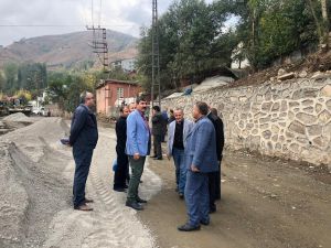 Kale Mahallesi’ndeki Yol Çalışmalarında Sona Gelindi