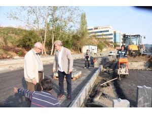 Başkan Albayrak, Güneş Sokak’ta İncelemelerde Bulundu
